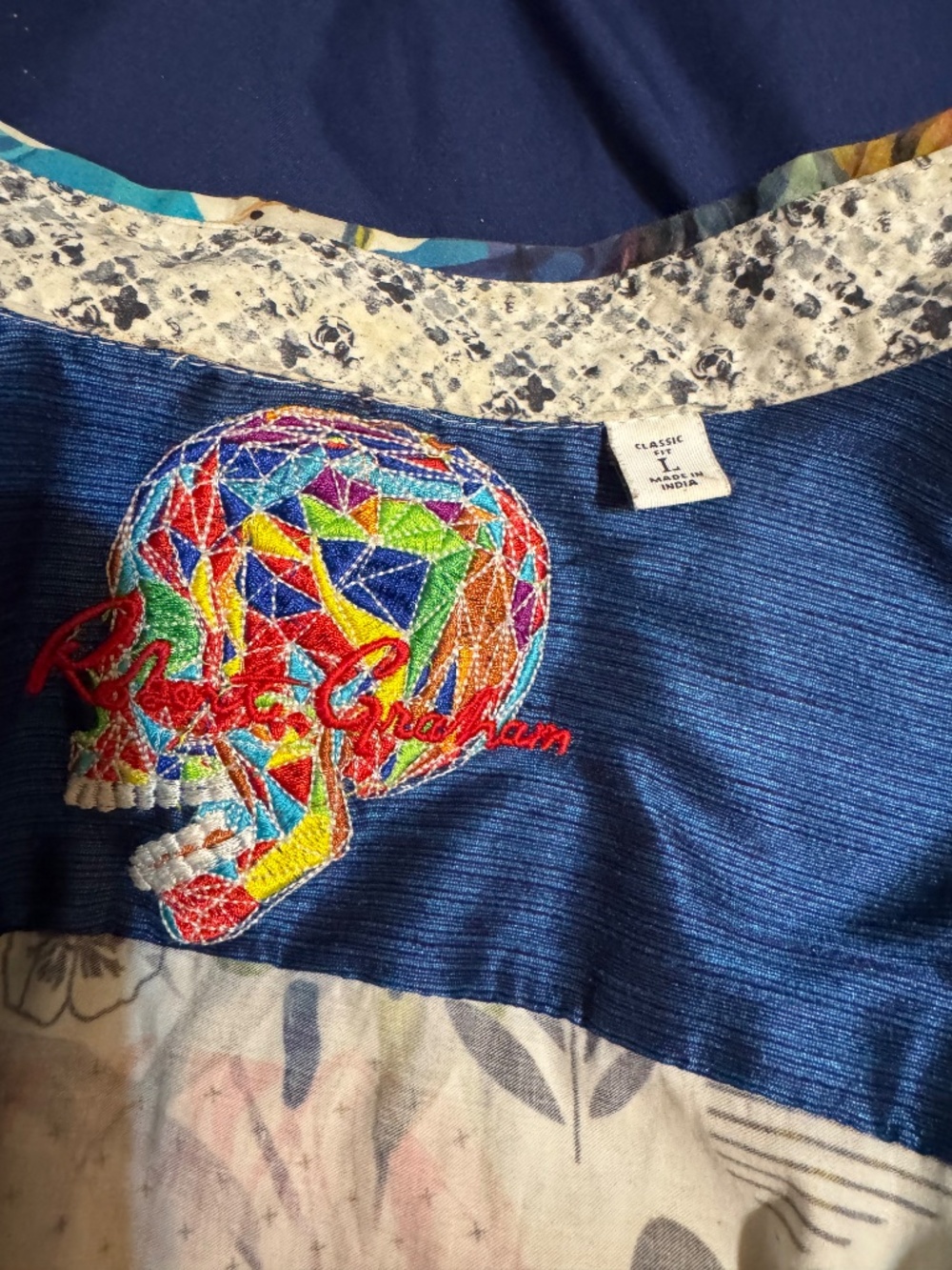 Colorful Robert Graham button up - Picture 4 of 6